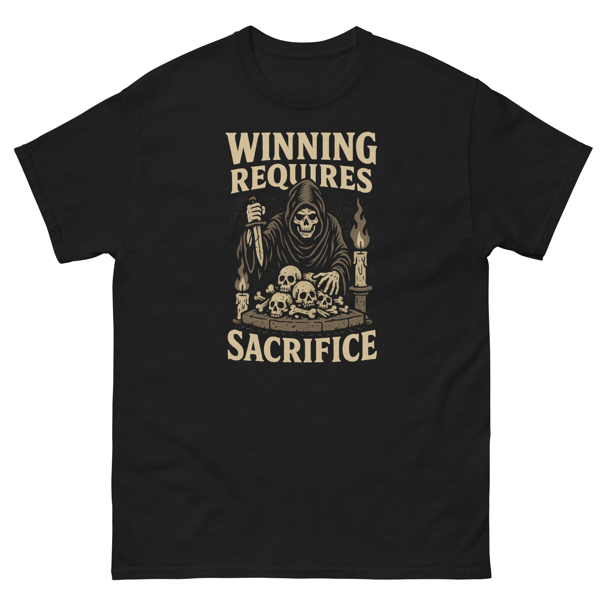 Shirts That Hurt - Winning Requires Sacrifice Unisex Graphic Tee - Epic Streetwear