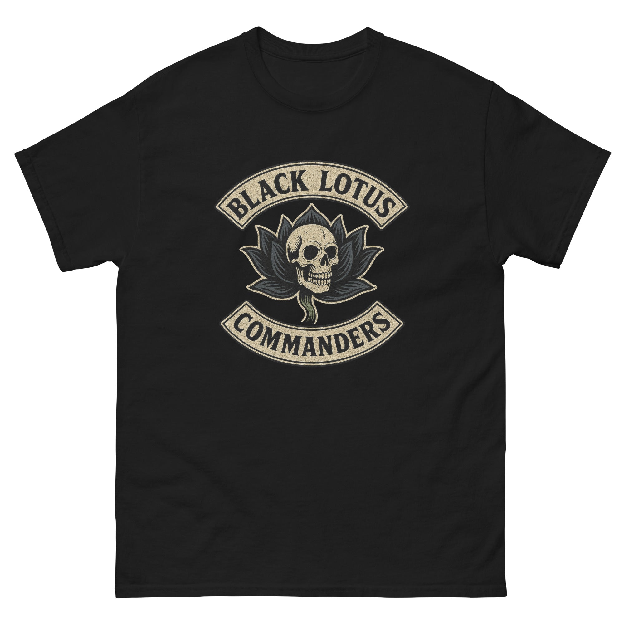 Shirts That Hurt Black Lotus Commanders Unisex Graphic Tee - Biker Vibe